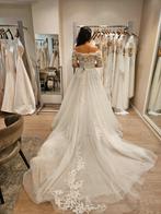 Bruidsjurk Honeymoon shop Maat 36/38, Ophalen, Nieuw, Wit, Trouwjurk