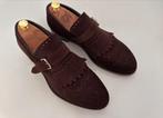 Santoni loafers monkstrap mt. 9 / 43.5 Goodyear suède NIEUW!, Kleding | Heren, Schoenen, Ophalen of Verzenden, Nieuw, Bruin, Loafers