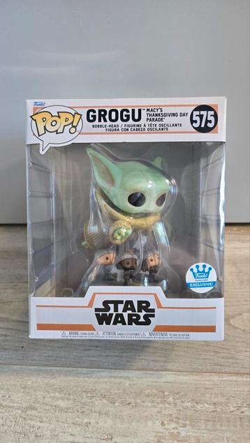 Funko Pop! Grogu 575 Macy's Thanksgiving Day Parade beschikbaar voor biedingen