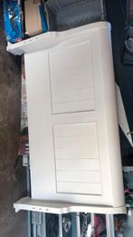 Houten bed. Achterwand, Huis en Inrichting, Tweepersoons, Ophalen of Verzenden, Zo goed als nieuw, 200 cm