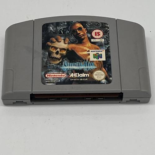 Nintendo 64 Game - Shadow Man, Spelcomputers en Games, Games | Nintendo 64, Muziek, 1 speler, Ophalen of Verzenden
