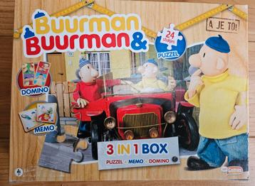 Buurman & Buurman 3-in-1 Spellenbox beschikbaar voor biedingen
