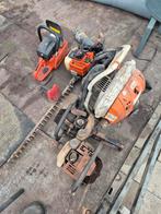 STUK Stihl Tuingereedschap - Kettingzagen, Heggenschaar, Ophalen of Verzenden, Gebruikt, Benzinemotor, 1800 rpm of meer