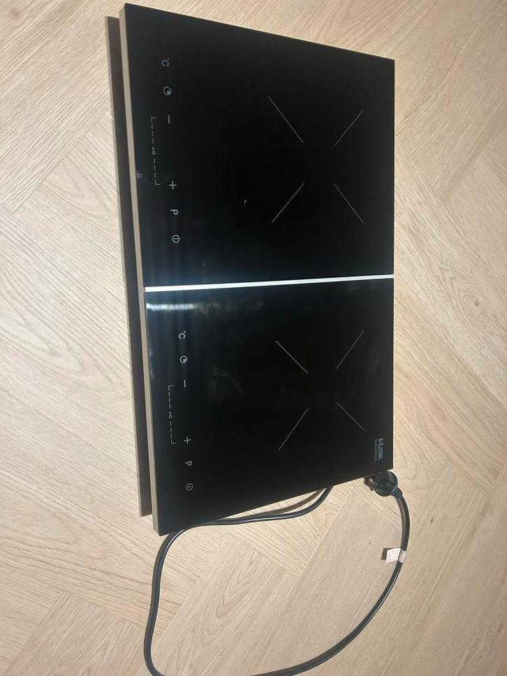 ETNA KIV12ZIL Inductiekookplaat - Plug & Play, Witgoed en Apparatuur, Kookplaten, Zo goed als nieuw, Vrijstaand, Inductie, 3 kookzones of minder