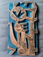 Tegel kunst keramiek reliëf tegel, Antiek en Kunst, Antiek | Keramiek en Aardewerk, Ophalen of Verzenden