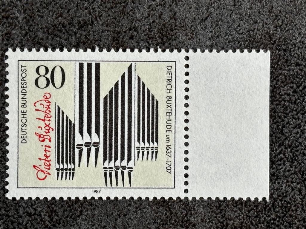 1987 BRD 2190 Dietrich Buxtehude, POSTFRIS, Postzegels en Munten, Postzegels | Europa | Duitsland, Postfris, BRD, Ophalen of Verzenden