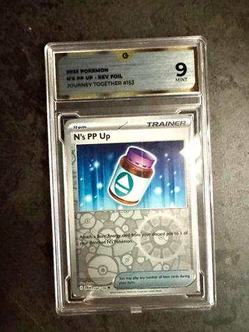 Pokémon N'S PP Up Rev Foil #153 - Journey Together beschikbaar voor biedingen