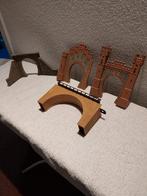 Faller,  tunnelpoorten en brugdeel., Hobby en Vrije tijd, Modeltreinen | H0, Overige merken, Gebruikt, Gelijkstroom of Wisselstroom