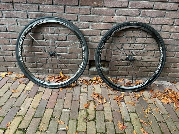 2 sets Dura Ace WH-9000 C35 velgrem tubular, Fietsen en Brommers, Fietsonderdelen, Gebruikt, Racefiets, Wiel, Ophalen of Verzenden