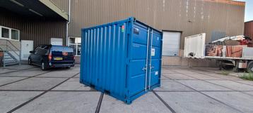 10ft container opslagcontainer geïsoleerd + elektra beschikbaar voor biedingen