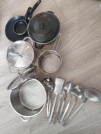 Fissler & Brabantia pannen, Ophalen, Inductieplaat, Pannenset, Zo goed als nieuw