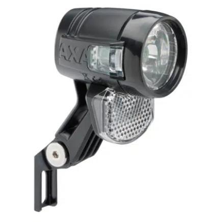 AXA Blueline 30 koplamp, Fietsen en Brommers, Fietsaccessoires | Fietsverlichting, Voorlicht, Nieuw, Accu, Ophalen of Verzenden