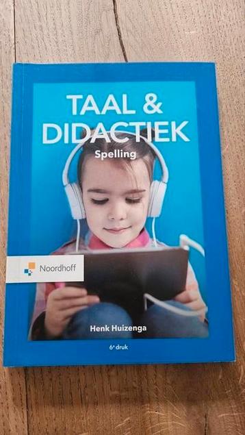 Taal & Didactiek Spelling - Henk Huizenga beschikbaar voor biedingen