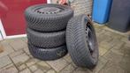 Set winterbanden en velgen, Ophalen, Gebruikt, 16 inch, Banden en Velgen