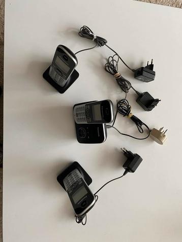 Panasonic Huistelefoon Set (3 stuks) - Draadloos beschikbaar voor biedingen