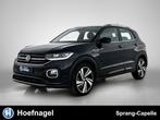 Volkswagen T-Cross 1.0 TSI R-Line | Adaptive Cruise | Navi |, Auto's, Volkswagen, Gebruikt, Zwart, Bedrijf, 3 cilinders