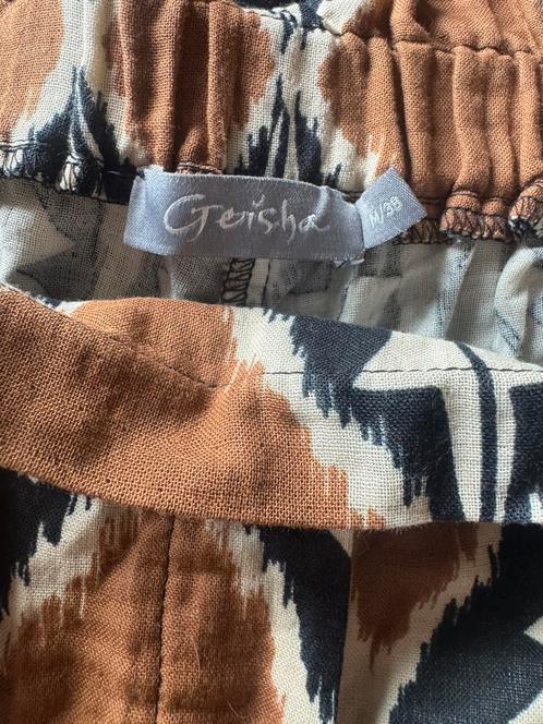 Geisha shorts maat 38 batik motief. Boho katoen, Kleding | Dames, Broeken en Pantalons, Ophalen of Verzenden