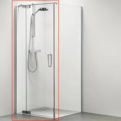 Sealskin Contour Custom deur + zijruit + wandsteun 975-995mm, Doe-het-zelf en Verbouw, Sanitair, Gebruikt, Douche, Chroom, Glas