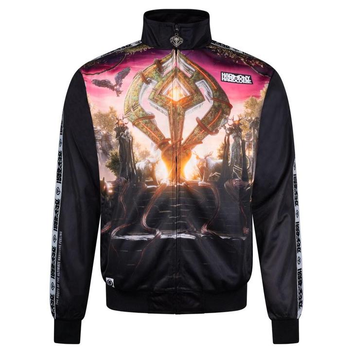 Hardcore Jasje - Unieke Design!, Kleding | Heren, Truien en Vesten, Zo goed als nieuw, Overige maten, Zwart, Ophalen