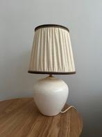 Vintage Tafellamp met Stoffen Kap, Ophalen, Gebruikt, Stof, Minder dan 50 cm