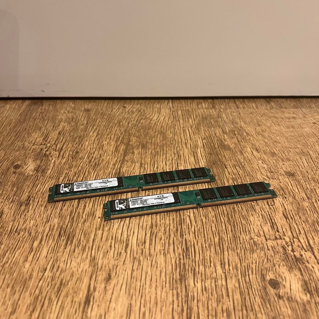 Kingston 4GB 2Rx8 DDR2 800MHz ( 2x 2GB ), Computers en Software, RAM geheugen, Gebruikt, Ophalen of Verzenden, 800 MHz, DDR2