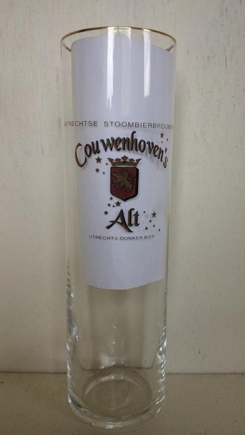 Couwenhoven's Alt Bierglas (Oudaen Utrecht), Verzamelen, Biermerken, Zo goed als nieuw, Glas of Glazen, Overige merken, Ophalen of Verzenden