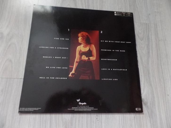 Pat Benatar - Live from earth LP, Cd's en Dvd's, Vinyl | Rock, Gebruikt, Poprock, 12 inch, Ophalen of Verzenden