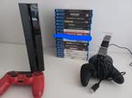 PlayStation 4 Slim + Games & Controllers, Ophalen, Met 2 controllers, Slim, 500 GB