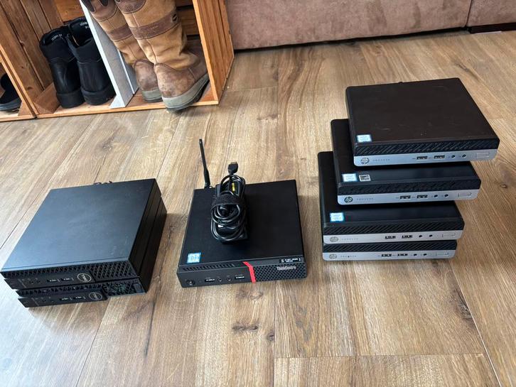 HP/Dell/lenovo mini pc met windows 11, Computers en Software, Desktop Pc's, Gebruikt, 2 tot 3 Ghz, SSD, 16 GB, Ophalen