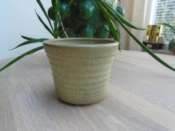 Mobach vintage retro licht groen bloempotje, bloempot, 13 cm beschikbaar voor biedingen