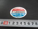 sticker folie fiets tweewielers f leeman utrecht kanalen eil, Ophalen, Zo goed als nieuw