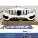 W205 C43 AMG VOORBUMPER + GT GRIL Mercedes C Klasse WIT COMP, Auto-onderdelen, Carrosserie en Plaatwerk, Gebruikt, Voor, Mercedes-Benz