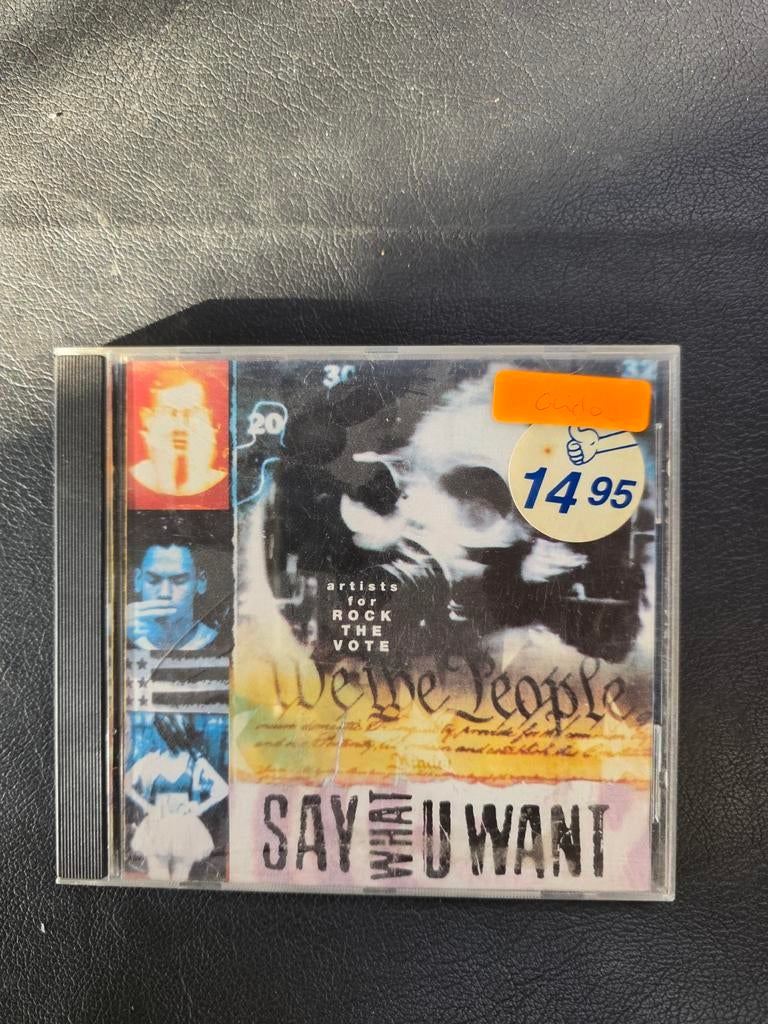 Artists for Rock the Vote CD - Diverse Genres, Ophalen of Verzenden, Zo goed als nieuw, Overige genres