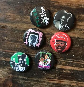 TYLER, THE CREATOR buttons speldjes pins beschikbaar voor biedingen