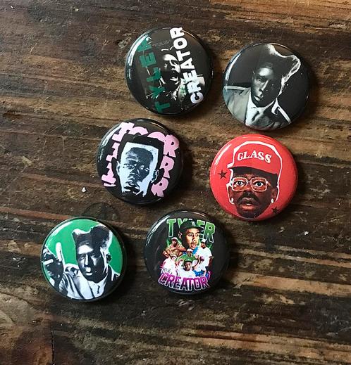 TYLER, THE CREATOR buttons speldjes pins, Verzamelen, Speldjes, Pins en Buttons, Nieuw, Button, Verzenden