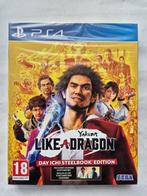 YAKUZA like a dragon DAY ICHI steelbook edition NEW, Spelcomputers en Games, Games | Sony PlayStation 4, Avontuur en Actie, Vanaf 18 jaar
