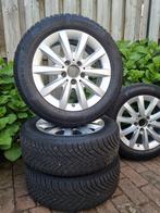 OEM 16" Mercedes Velgen + Continental Winterbanden, Auto diversen, Wieldoppen, Ophalen of Verzenden, Zo goed als nieuw