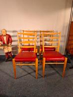 4x Cees Braakman Pastoe ST09 Ladderstoelen
(Opknappers), Ophalen, Huis en Inrichting