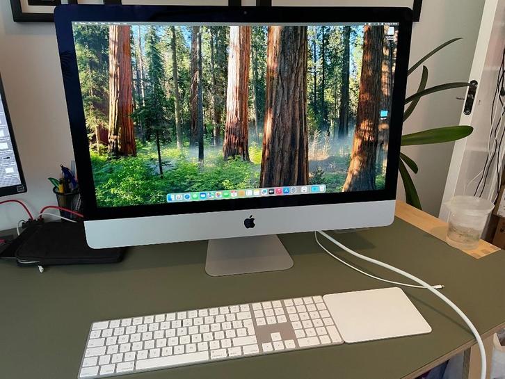 Apple Imac 27-inch, Retina 5K, 2019 - 3 Ghz i5 6-core, Computers en Software, Apple Desktops, Zo goed als nieuw, iMac, SSD, 3 tot 4 Ghz