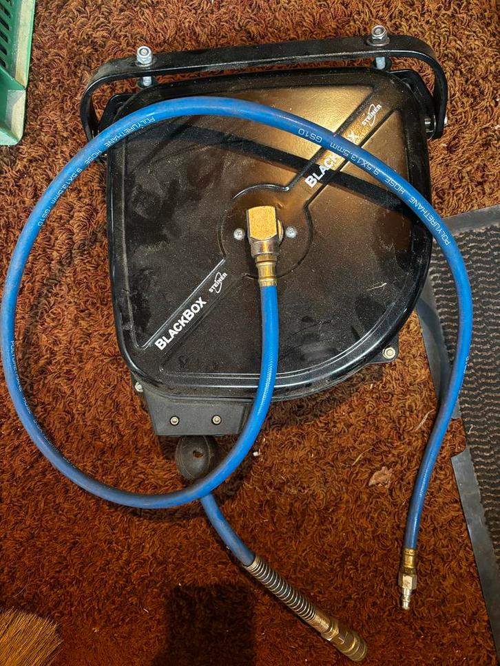 Luchthaspel Blackbox Steiner, Doe-het-zelf en Verbouw, Compressors, Gebruikt, 6 tot 10 bar, Minder dan 25 liter, Minder dan 200 liter/min