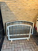 2 grote glas in lood ramen, Ophalen, Gevelraam of Ruit, Gebruikt, Minder dan 80 cm