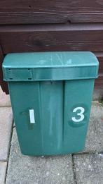 Groene PTT brievenbus postbak plastic kunstof, Ophalen, Gebruikt, Kunststof