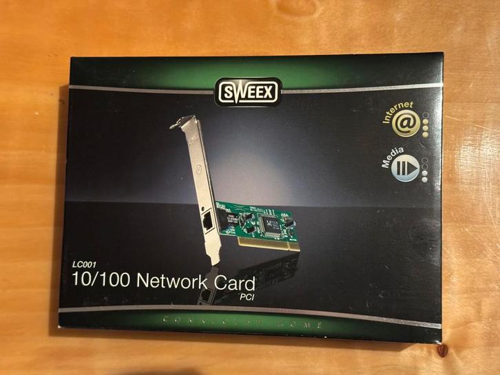 Partij 43 PCI netwerkkaarten 10/100 – Longshine & Sweex, Computers en Software, Netwerkkaarten, Nieuw, Intern, Ophalen of Verzenden