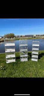 Stapelkooien, vogelkooien, Ophalen, Gebruikt, Metaal, Vogelkooi