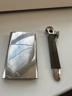 Vintage Sigaren doosje  en sigarenknipper set, Ophalen