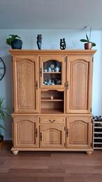 Licht eiken bergmeubel en boekenkast - goede staat!, Ophalen