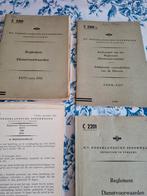 N.V. Nederlandse Spoorwegen: Reglementen dienstvoorwaarden., Overige merken, Gebruikt, Gelijkstroom of Wisselstroom, Boek, Tijdschrift of Catalogus