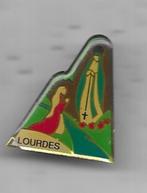 LOURDES RELIGIE SPELD, Ophalen of Verzenden, Gebruikt, Merk, Speldje of Pin