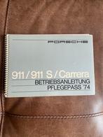 Porsche 911 1974 onderhoud Instructieboekje Blanco orginee !, Ophalen of Verzenden