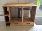 Wasmachine Droger kast steigerhout, Huis en Inrichting, Kasten | Overige, Ophalen, Gebruikt
